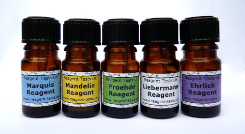 Marquis, mandelin, ehrlich and froehde reagents