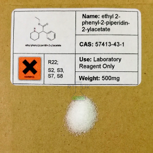 Ethylphenidate research chemical packaging